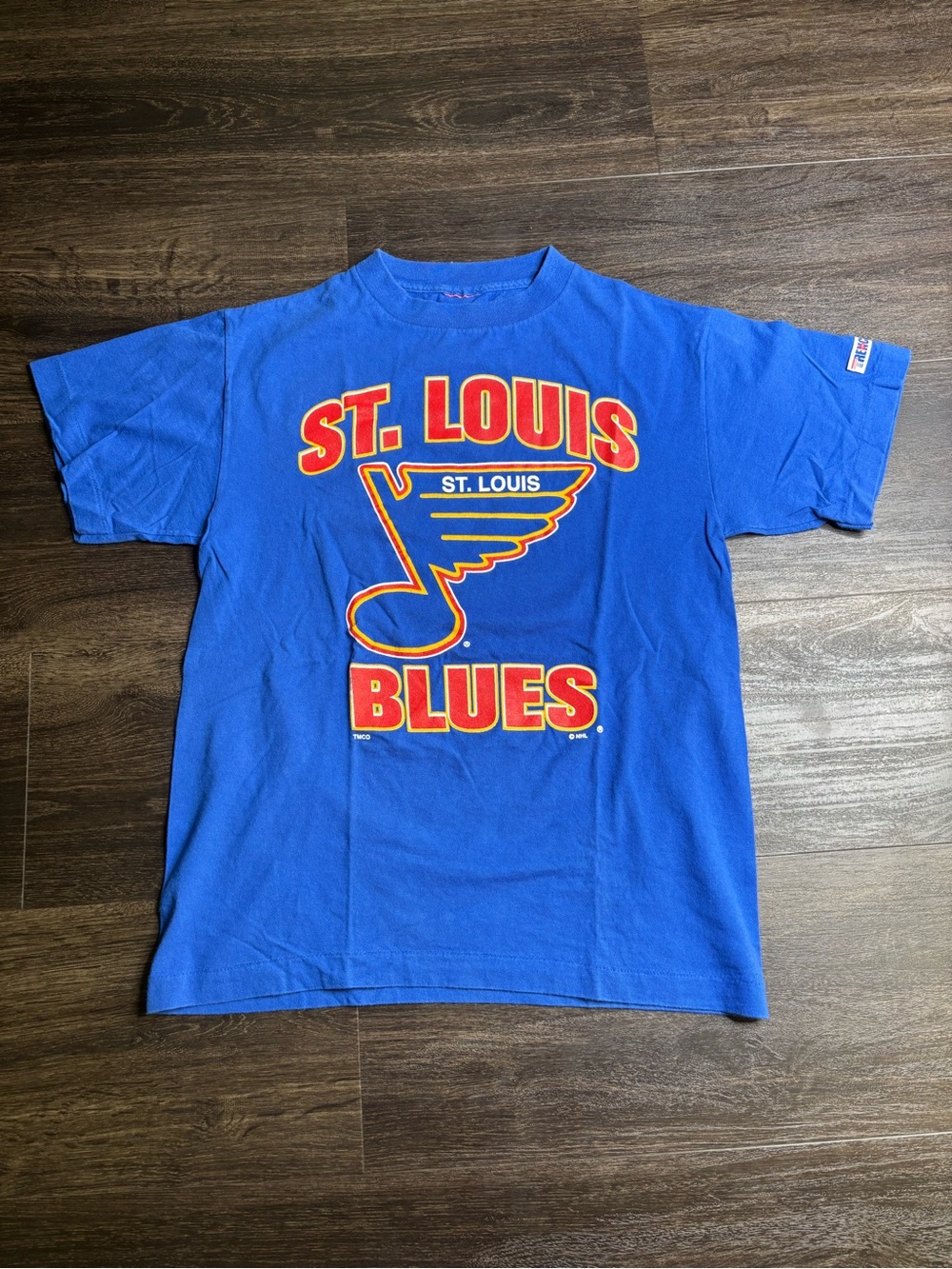 Vintage STL Blues NHL Single Stitched Tshirt